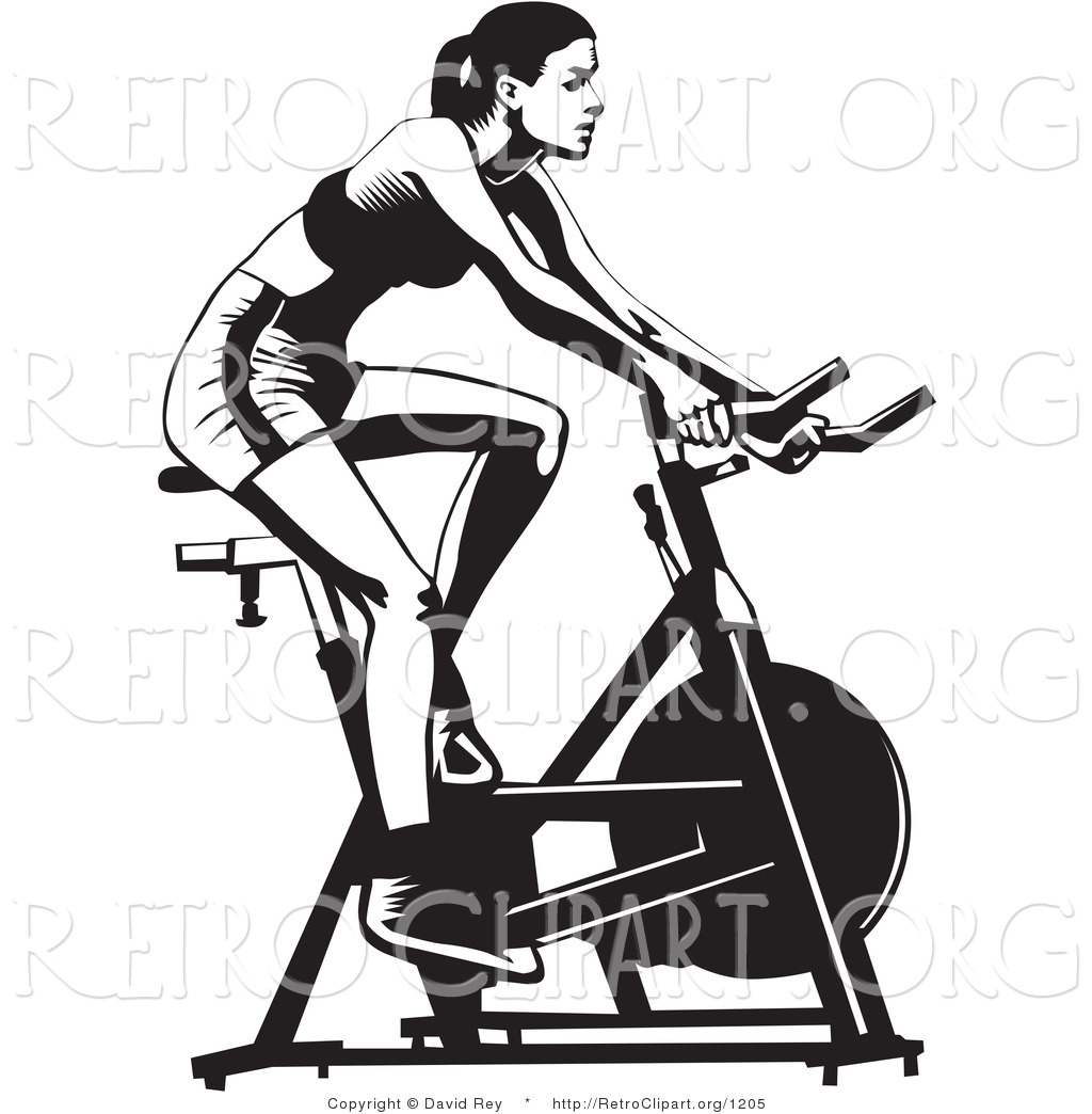 free exercise bike clip art - photo #22