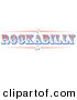 Retro Clipart of a Western Rockabilly Music Sign on a White Background by Andy Nortnik